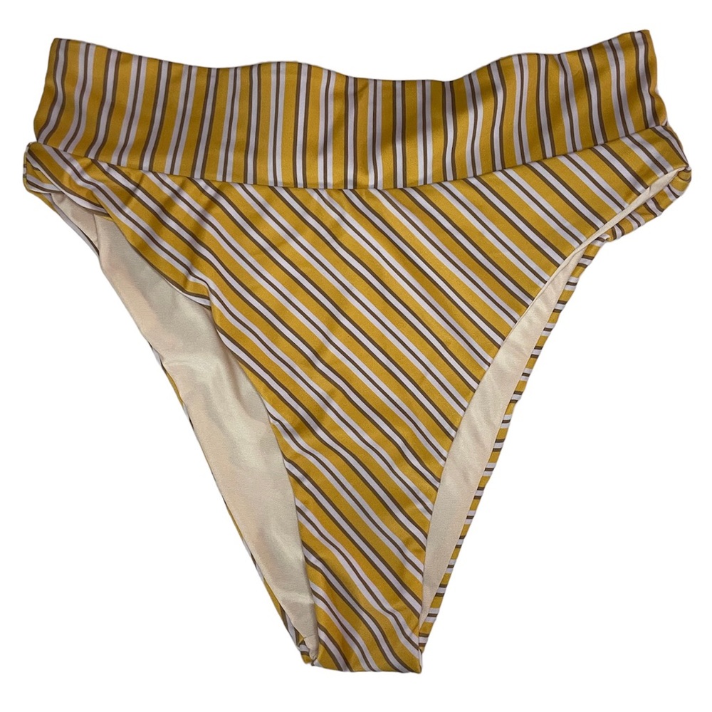 Rusty May HI-Waist Cheeky-Bikini Bottoms